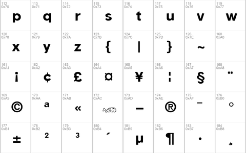 Phinster Extrabold Regular