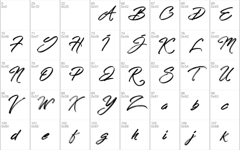 Hong Kong Script Brush