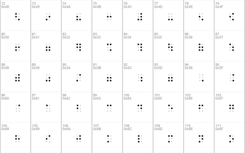 BrailleHC Regular