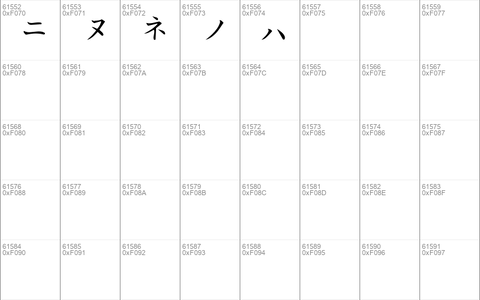 Katakana Regular