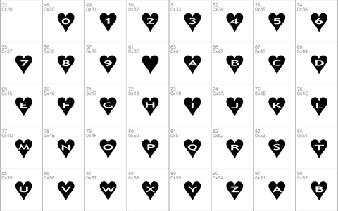 AlphaShapes hearts Normal