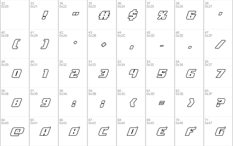 Spartaco Bold Outline