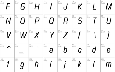TinyPlate font