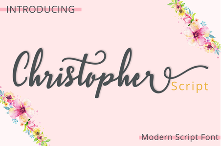 Christopher Script font