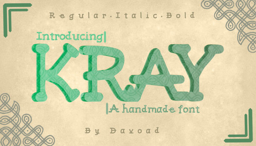 Kray font