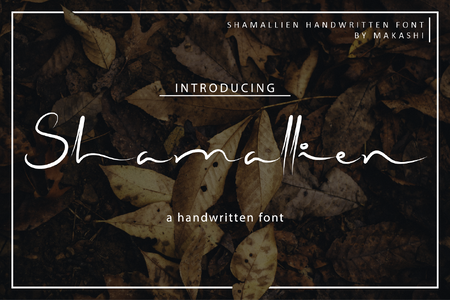 Shamallien font