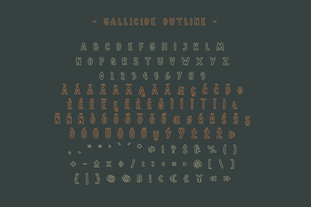 Gallicide-Demo font