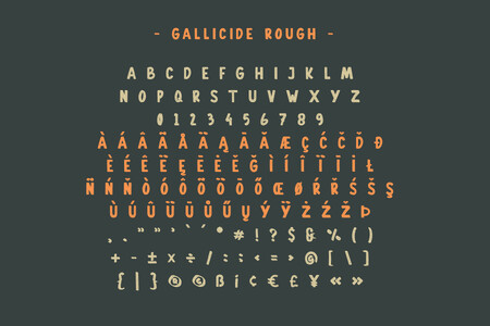 Gallicide-Demo font