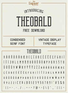 Theobald_Clean font