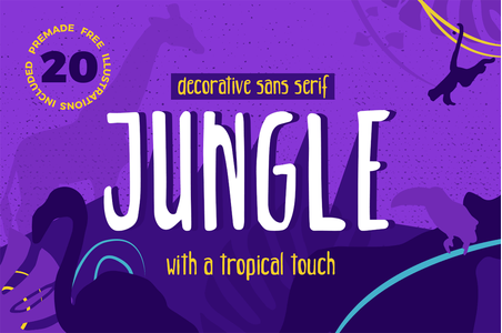 Jungle font