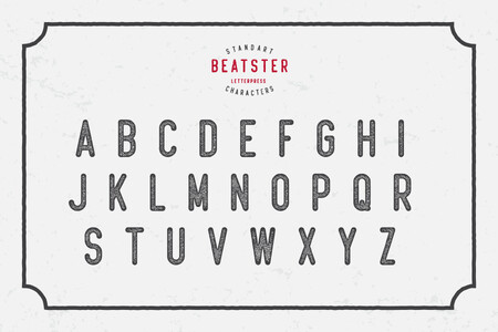 Beatster Demo font