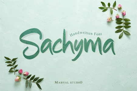 Sachyma (Demo) font