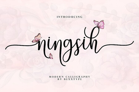 ningsih font