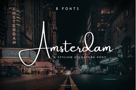 Amsterdam One font