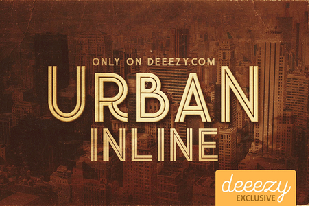Urban Inline font