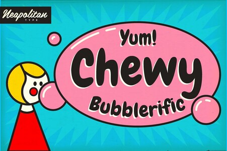 Chewy Pro font