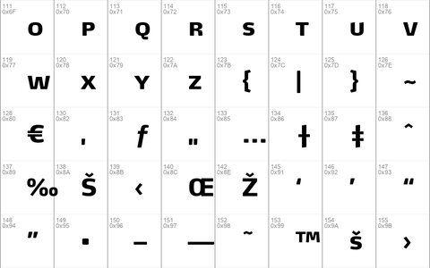 MaxTF-ExtraBoldSC Regular