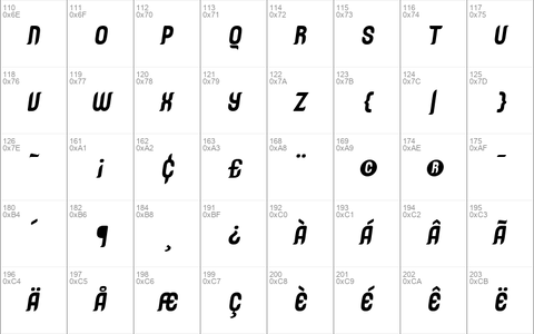 Caleuche Regular Oblique