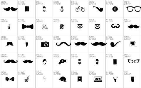 Hipster Icons Regular