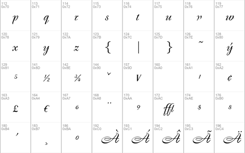 Script-B820 Regular