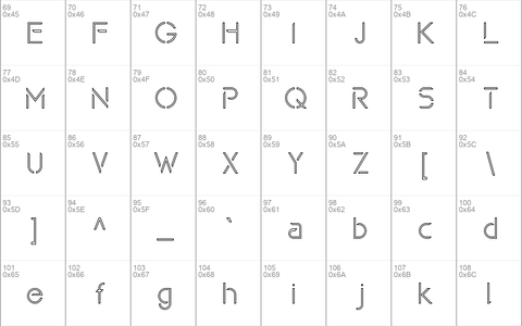 Maxellight Condensed-Outline Regular