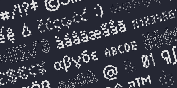 VP Pixel font