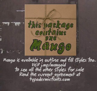 Mango font