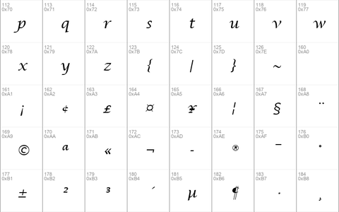 SmoothPen-Italic Italic