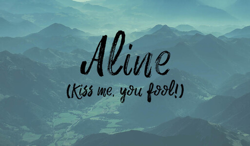 Aline font