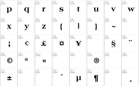 Americana-ExtraBold Regular