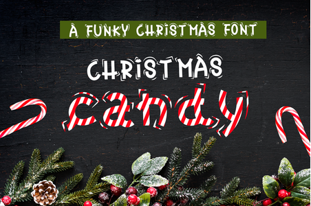 Christmas Candy font
