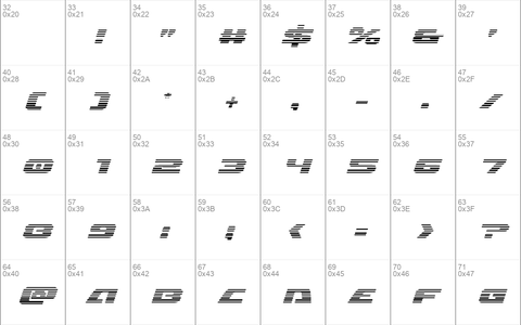 Iapetus Gradient Italic