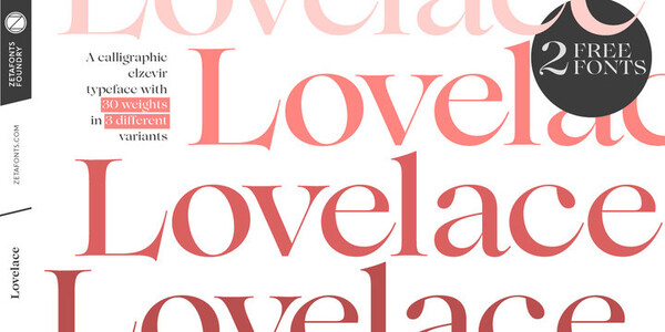 Lovelace Text font