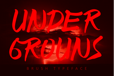 UNDER GROUNDS font