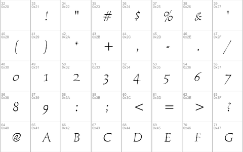 Humana Serif ITC Light