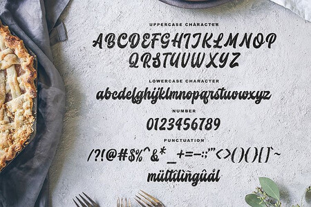 Butchery font