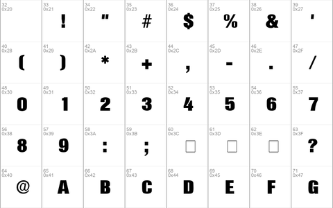 Choque Display Condensed SSi