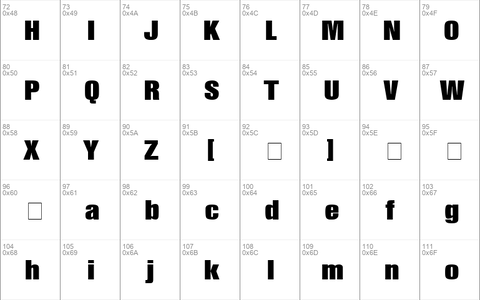 Choque Display Condensed SSi