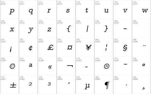 Latin Modern Mono Prop