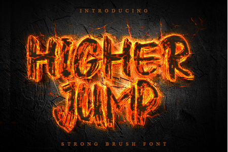 Higher Jump font