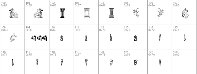 Cornucopia of Dingbats Two