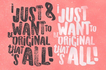 Hand Originals font