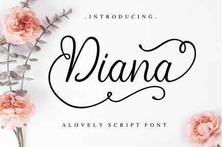 Diana_Script font