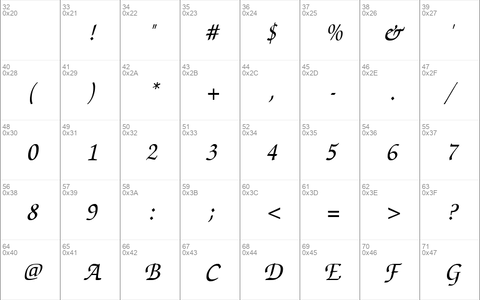 FlorenceScript DB Regular