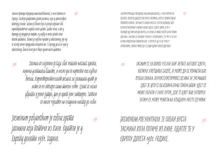 Jasminum font