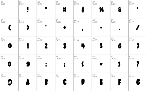 Shablagoo Condensed Condensed