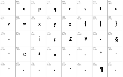 Neutraface Condensed Bold