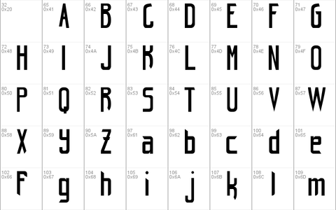 hint-retro_free-version font