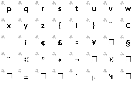 Koblenz-DemiBold Regular