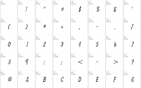 DemBonesCondensed Italic